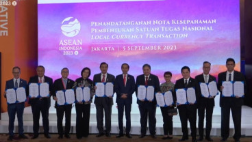 Bye Dolar AS! Jokowi Resmi Bentuk Satgas Nasional LCT