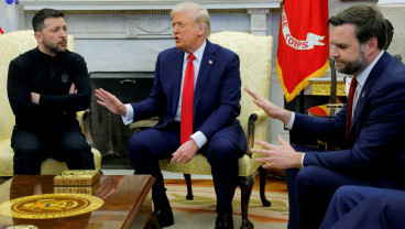 Tanggapan Pedas Rusia soal Debat Panas Zelensky vs Trump