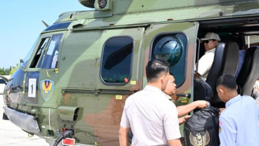 Naik Helikopter ke Majalengka, Prabowo Panen Raya Bersama Petani di 14 Provinsi